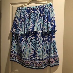 Lilly Pulitzer Strapless Sun Dress